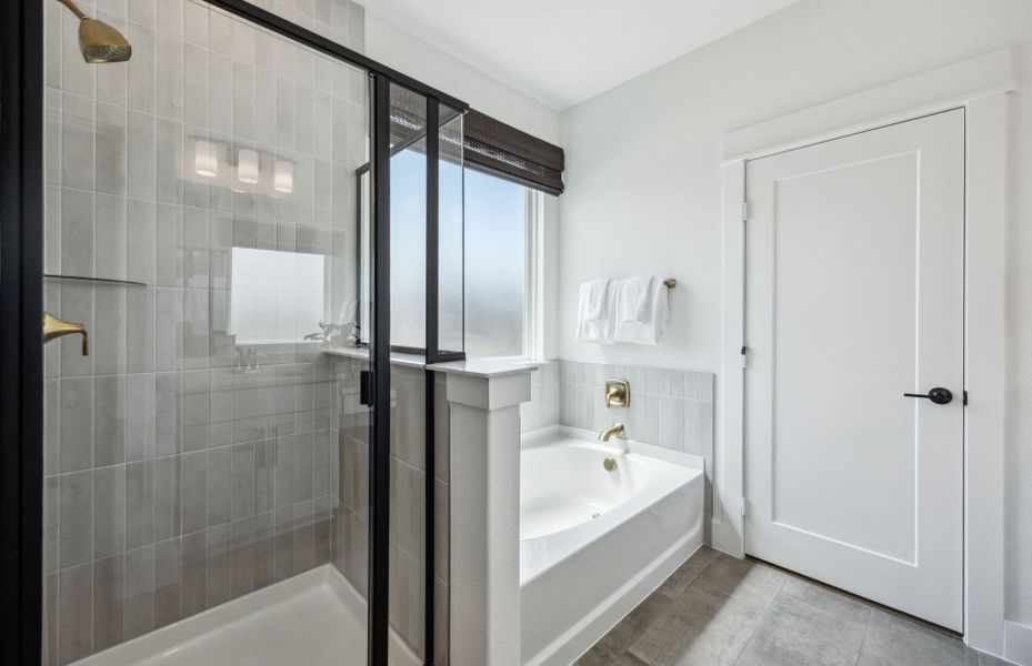 Furnished interior view inside a new home in Rosemary Fields, Godley (Image 18).