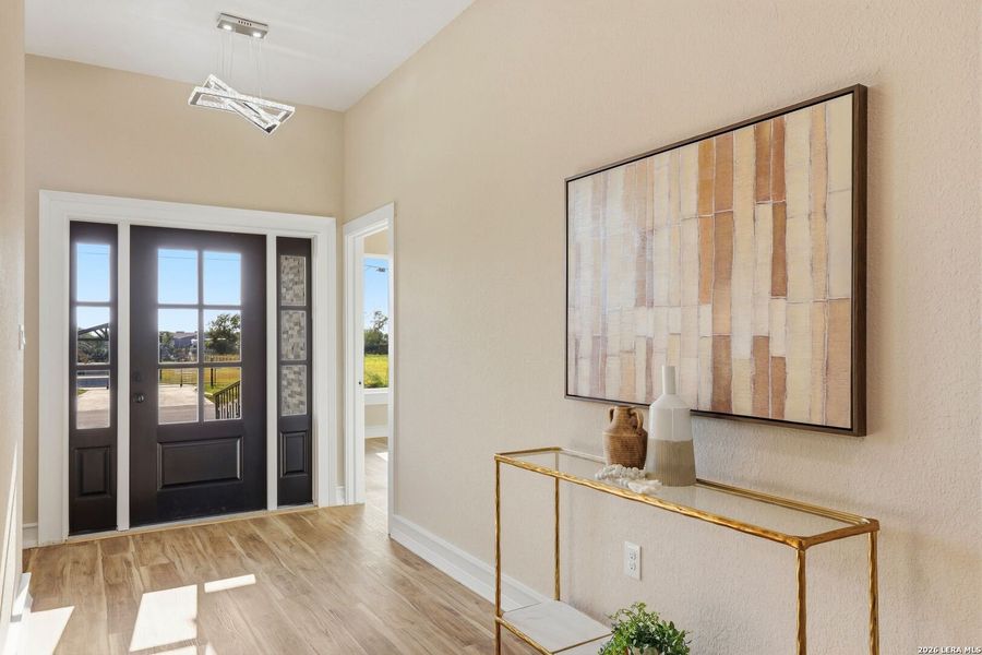 Furnished interior view inside a new home in , Atascosa (Image 6).