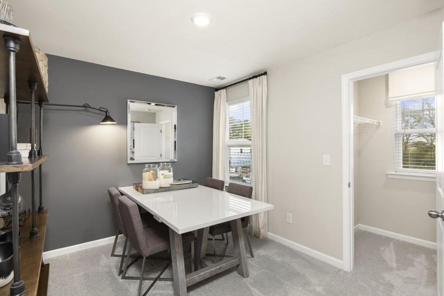 Furnished interior view inside a new home in Heritage Point, Hampton (Image 14). Furnished interior view inside a new home in Heritage Point, Hampton (Image 14).