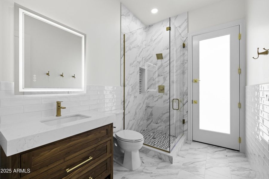 Pool Bath and Bedroom 4 Bath