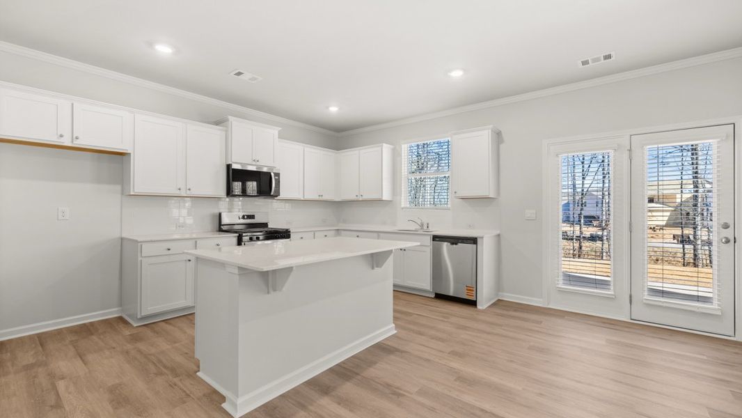 Representative furnished interior of a home built from the Hanover by D.R. Horton in Braselton Village, Braselton (Image 4). Representative furnished interior of a home built from the Hanover by D.R. Horton in Braselton Village, Braselton (Image 4).