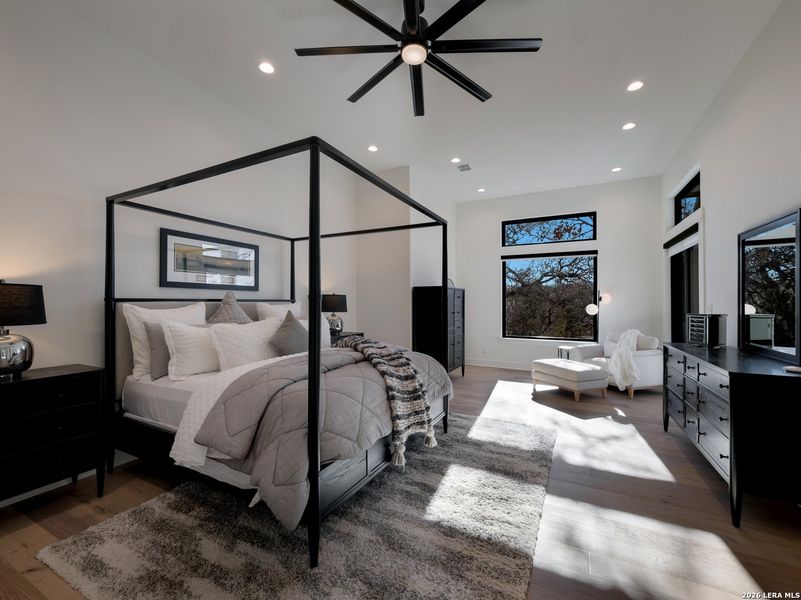 Furnished interior view inside a new home in , Bulverde (Image 6).