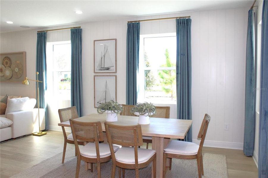 Furnished interior view inside a new home in , Venice (Image 6). Furnished interior view inside a new home in , Venice (Image 6).