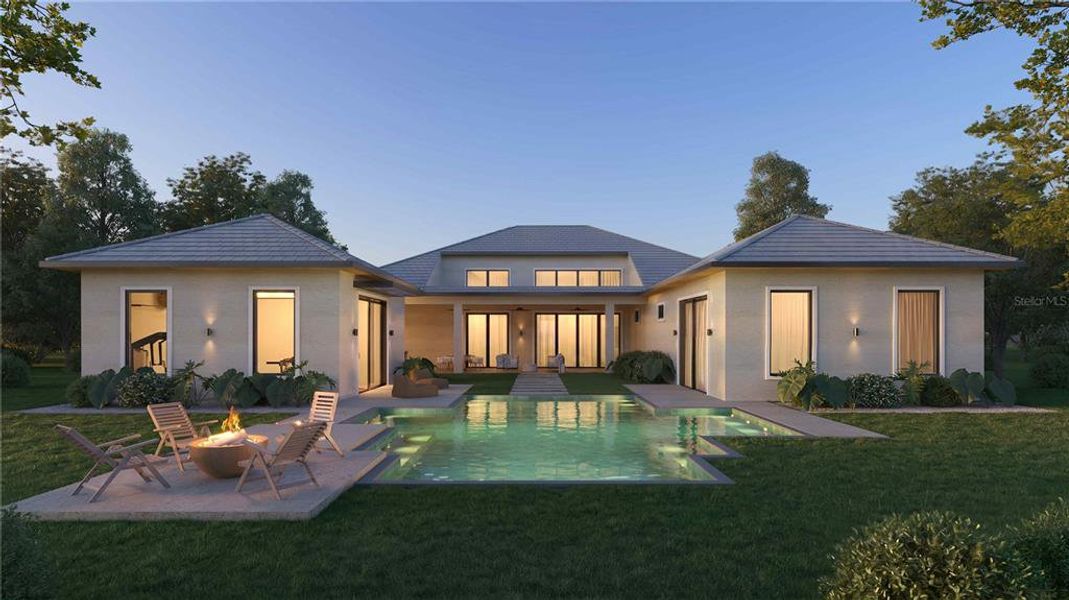 Exterior details and patio area of a home in , Montverde (Image 23).