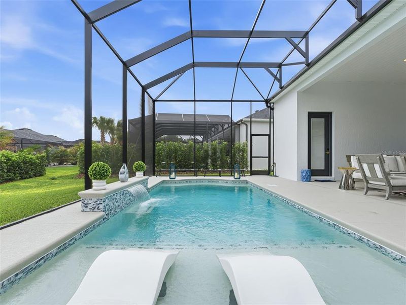 Exterior details and patio area of a home in , The Villages (Image 35). Exterior details and patio area of a home in , The Villages (Image 35).