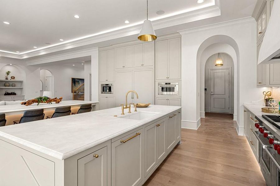 Furnished interior view inside a new home in , Milton (Image 62).