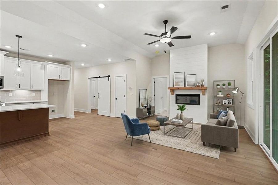 Furnished interior view inside a new home in , Hiram (Image 10). Furnished interior view inside a new home in , Hiram (Image 10).