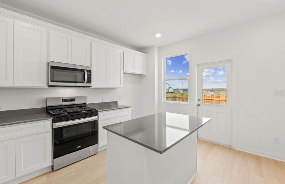 Furnished interior view inside a new home in Larson Crossing, Elgin (Image 10).