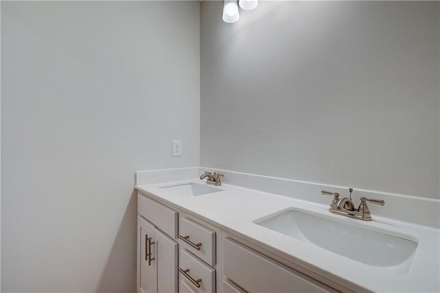Furnished interior view inside a new home in Enclave at Logan Point, Loganville (Image 9).