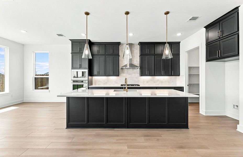 Furnished interior view inside a new home in Kuempel Estates, Pflugerville (Image 10).