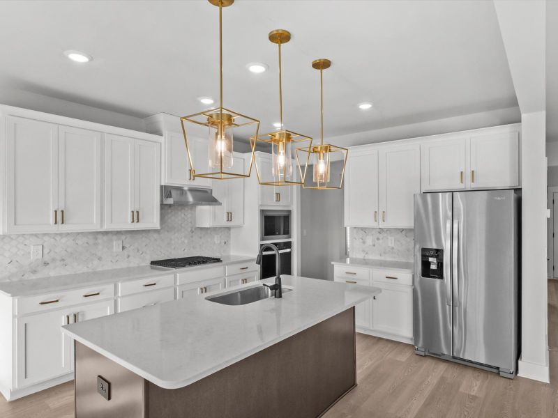 Furnished interior view inside a new home in Cedar Shoals - Signature Collection, Piedmont (Image 3).