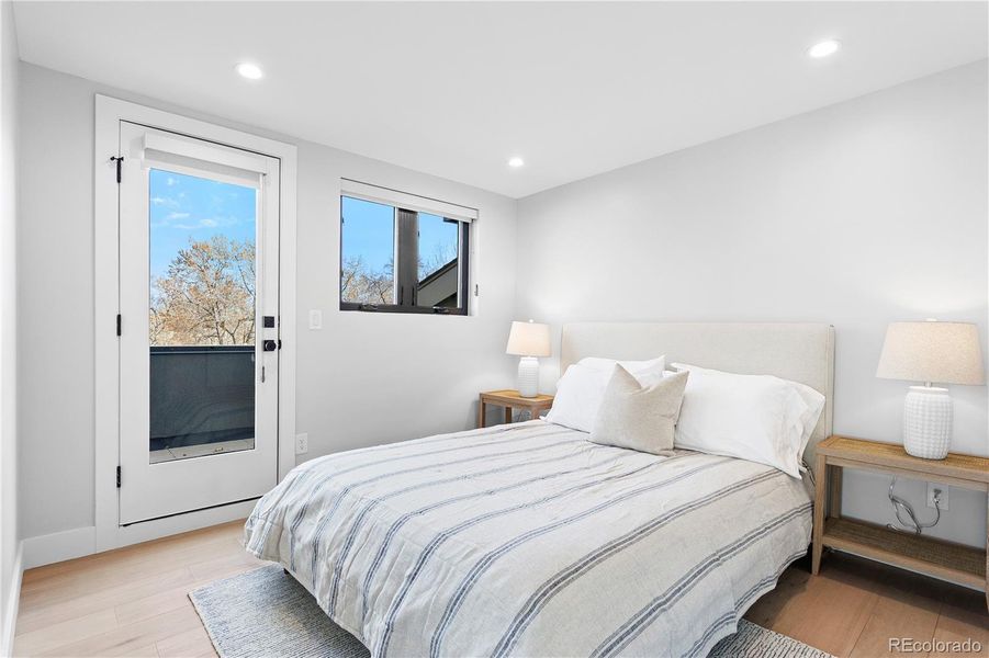 Furnished interior view inside a new home in , Denver (Image 22).