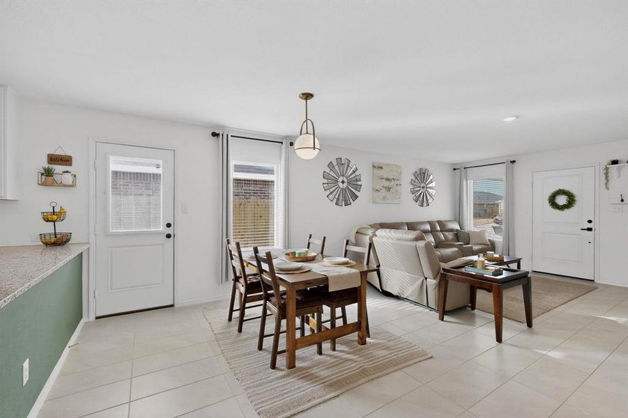 Furnished interior view inside a new home in , Forney (Image 11).