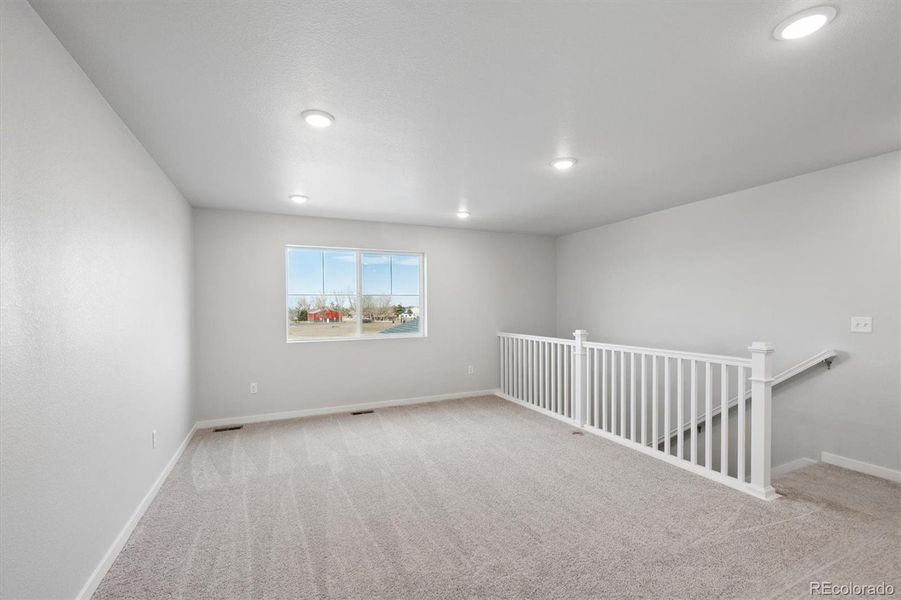 Spacious, unfurnished interior of a new home in Farmlore, Brighton (Image 19). Spacious, unfurnished interior of a new home in Farmlore, Brighton (Image 19).