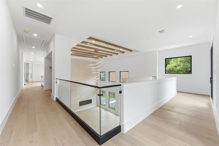 Furnished interior view inside a new home in , Houston (Image 11).