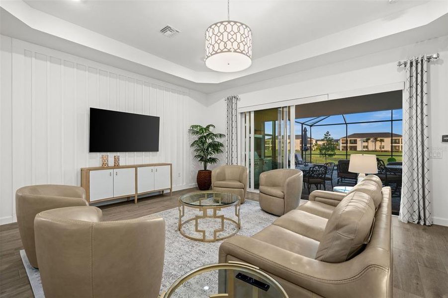 Furnished interior view inside a new home in , Punta Gorda (Image 12).