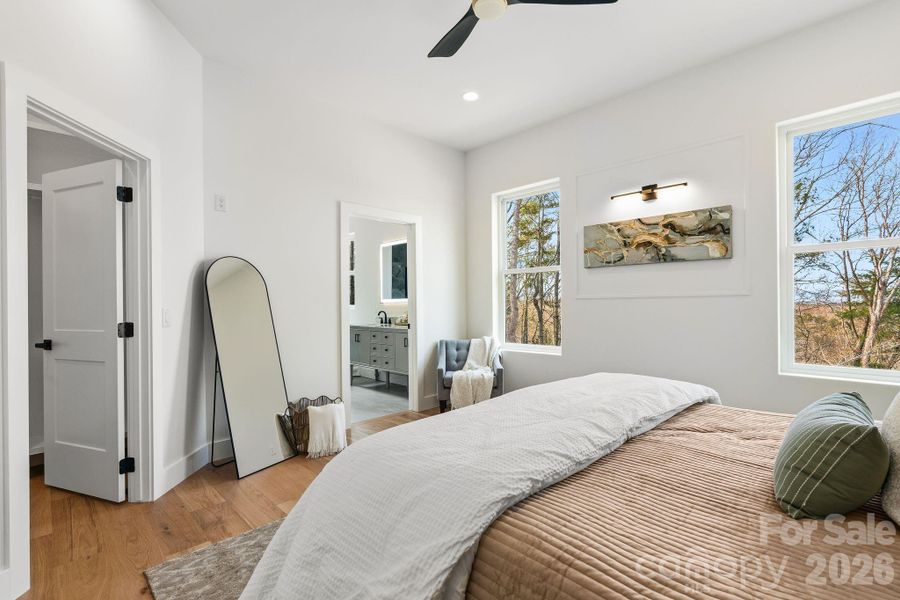 Furnished interior view inside a new home in , Asheville (Image 14).