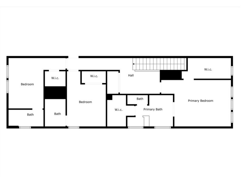 2D floor plan layout of this home in , Houston, TX (Image 4).