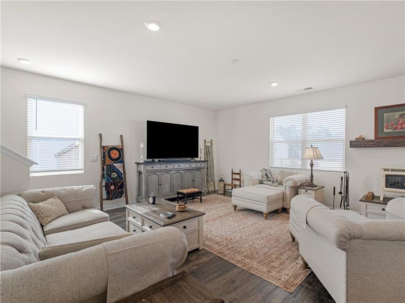 Furnished interior view inside a new home in Bridle Creek, Locust Grove (Image 49).