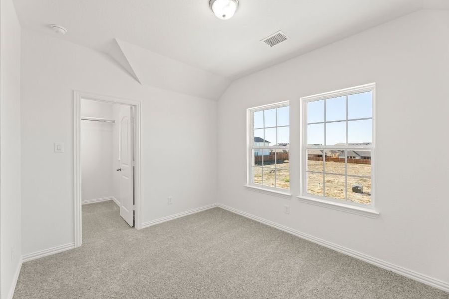 Representative unfurnished interior of a home built from the Lamar by UnionMain Homes in Elevon, Lavon (Image 24).