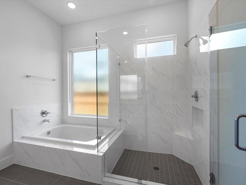 Furnished interior view inside a new home in Pecan Ridge, Fulshear (Image 10).