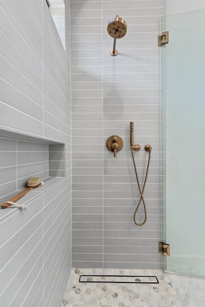 Primary spa shower