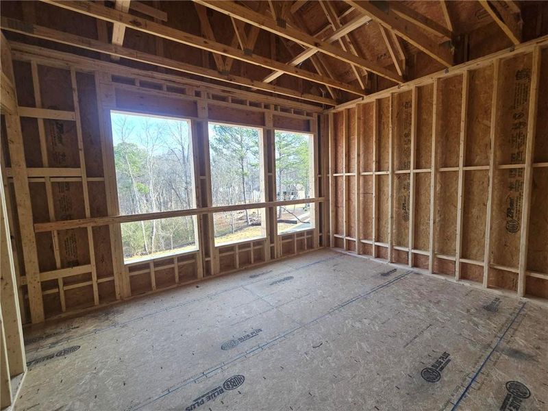 In-progress construction of a new home in Aster, Roswell, GA (Image 15).