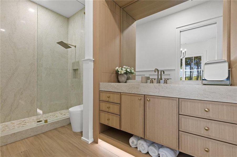 Furnished interior view inside a new home in , Talking Rock (Image 7).
