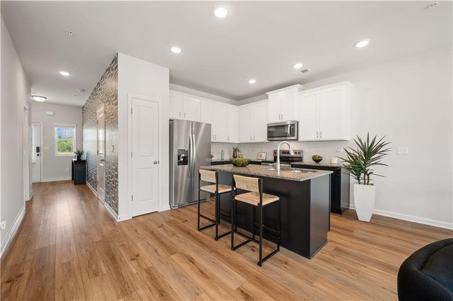 Furnished interior view inside a new home in Walden Park – The Collection, Jonesboro (Image 28).