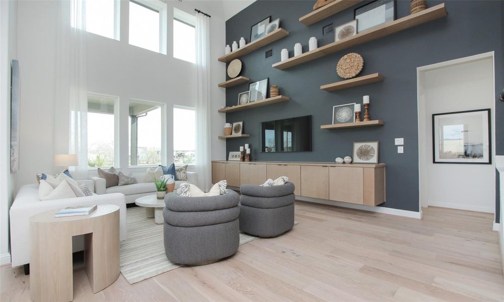 Model home photos of similar floorplans, not pictures of actual home.