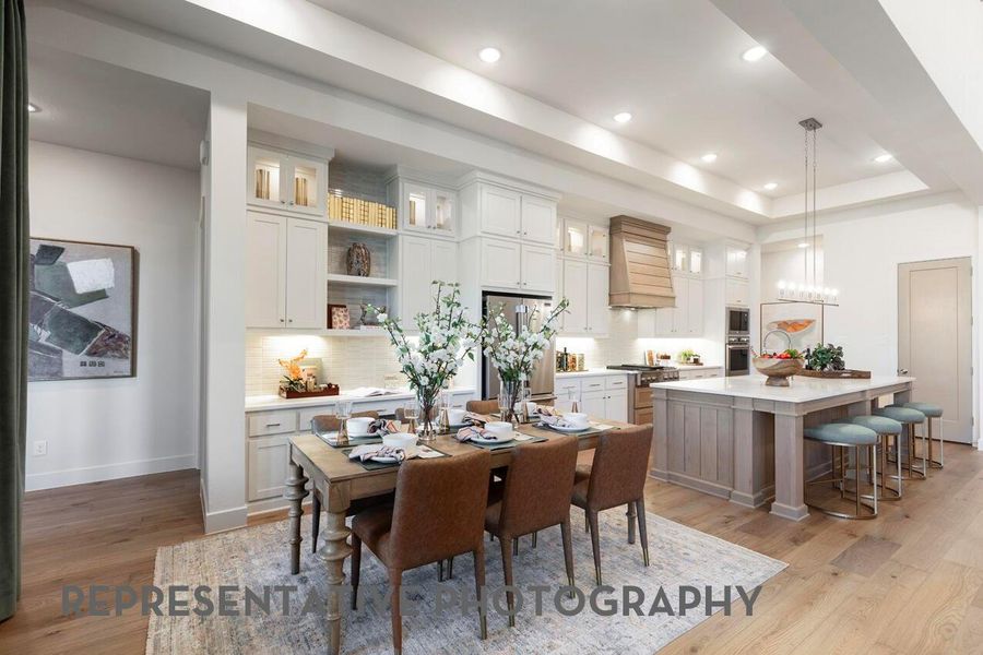 Furnished interior view inside a new home in Kresston, Montgomery (Image 11).