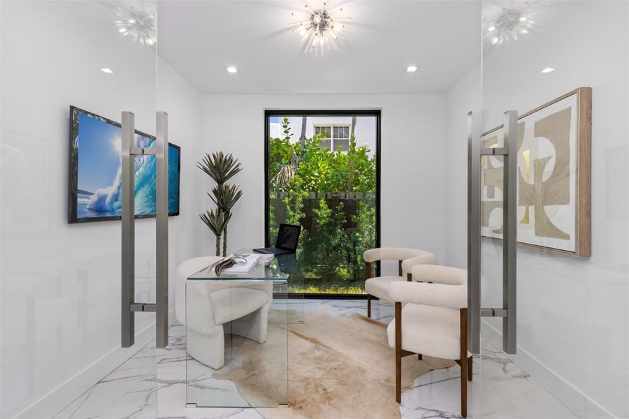 Furnished interior view inside a new home in , Fort Lauderdale (Image 7). Furnished interior view inside a new home in , Fort Lauderdale (Image 7).