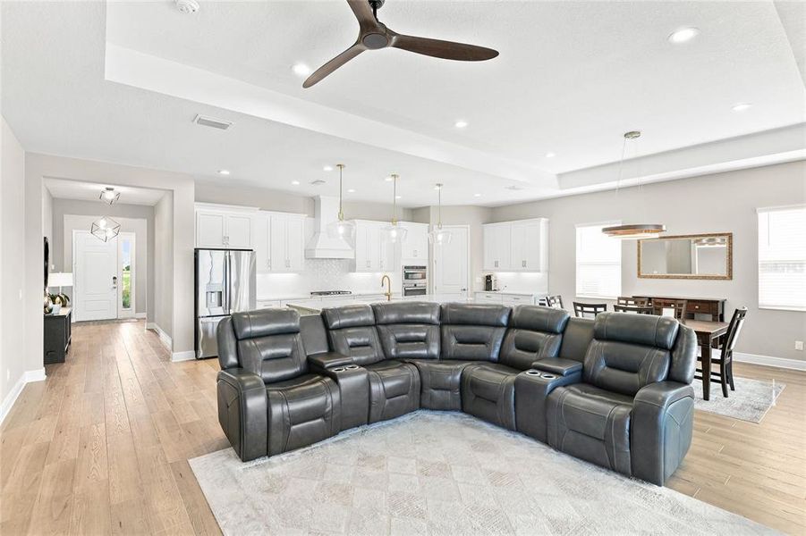Furnished interior view inside a new home in , Parrish (Image 28).