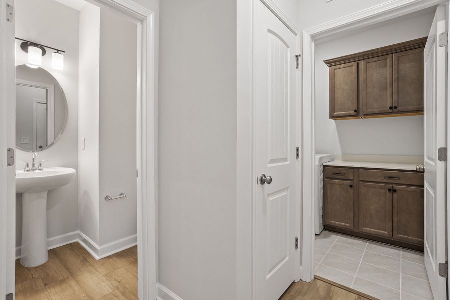 Furnished interior view inside a new home in Ovation at Sweetbrier, Durham (Image 6).