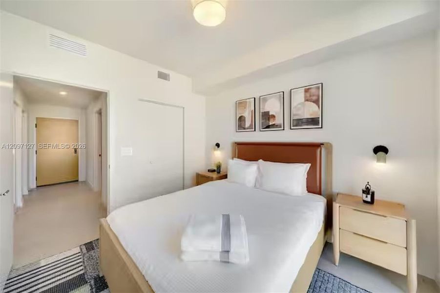 Furnished interior view inside a new home in , Miami (Image 5).