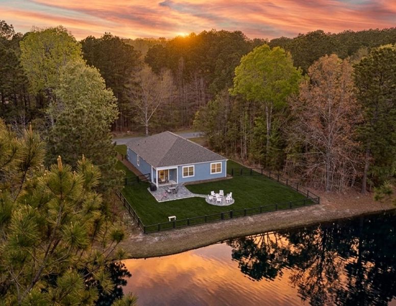 Exterior details and patio area of a home in Rivers Reach, Yemassee (Image 3). Exterior details and patio area of a home in Rivers Reach, Yemassee (Image 3).