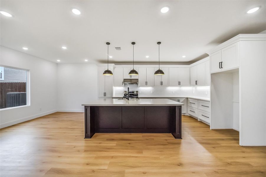 Spacious living area