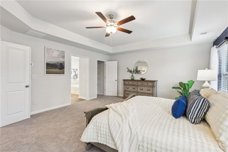 Furnished interior view inside a new home in Stephen's Landing, Loganville (Image 54).