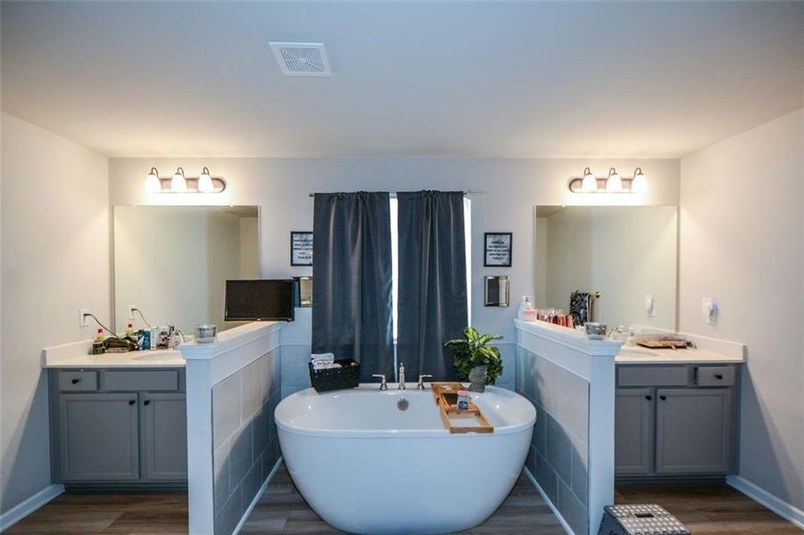 Furnished interior view inside a new home in , Locust Grove (Image 16).