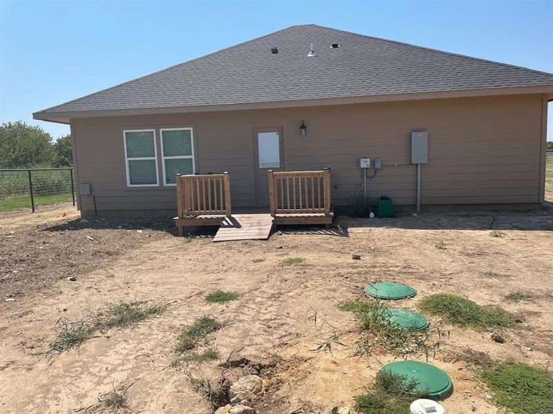 Front exterior of a new home in , Justin, TX, highlighting curb appeal (Image 17).