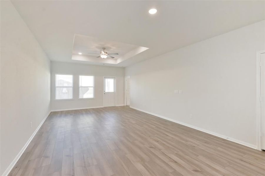 Spacious, unfurnished interior of a new home in Lakes at Black Oak, Magnolia (Image 45).