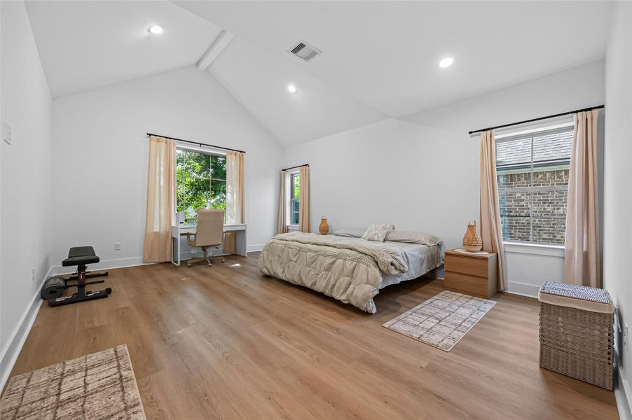 Furnished interior view inside a new home in , Conroe (Image 32).
