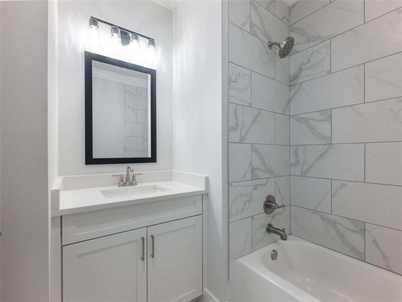 Furnished interior view inside a new home in , Buford (Image 34).