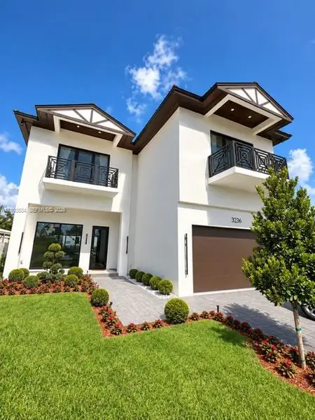Front exterior of a new home in , Miami, FL, highlighting curb appeal (Image 29).