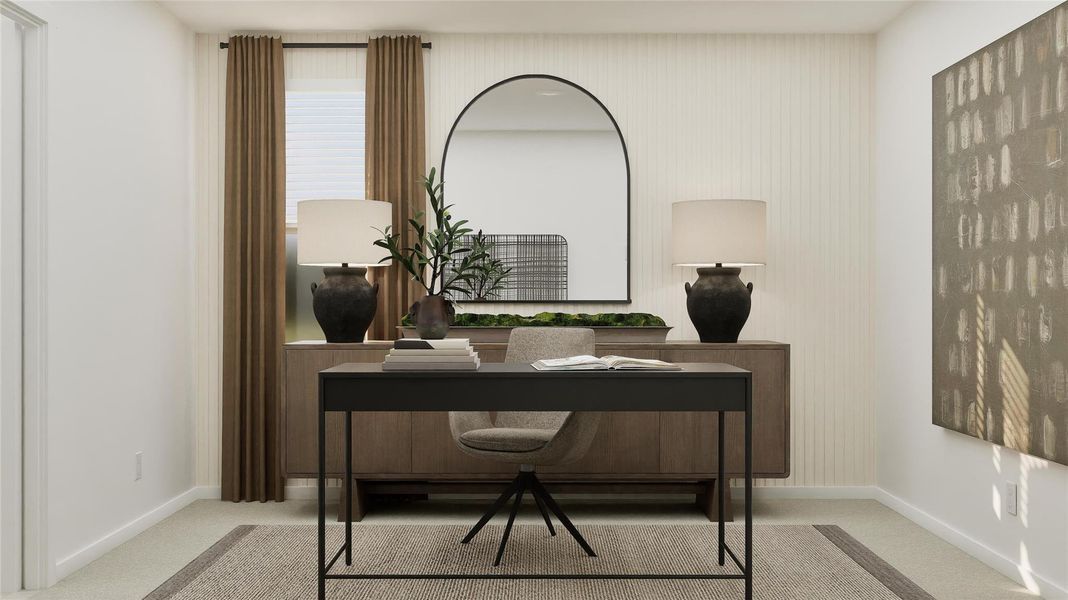 Furnished interior view inside a new home in The Grand Prairie, Hockley (Image 12).