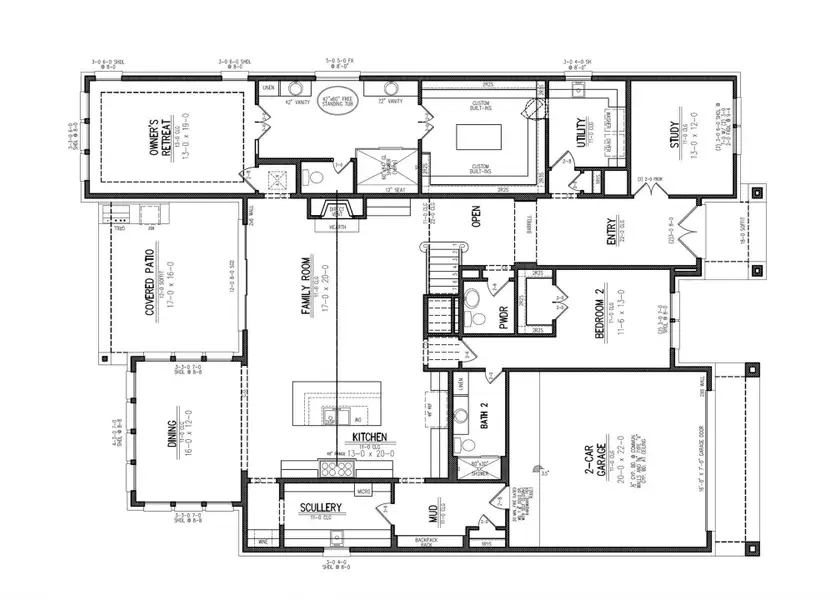 2D floor plan layout of this home in , Houston, TX (Image 5).