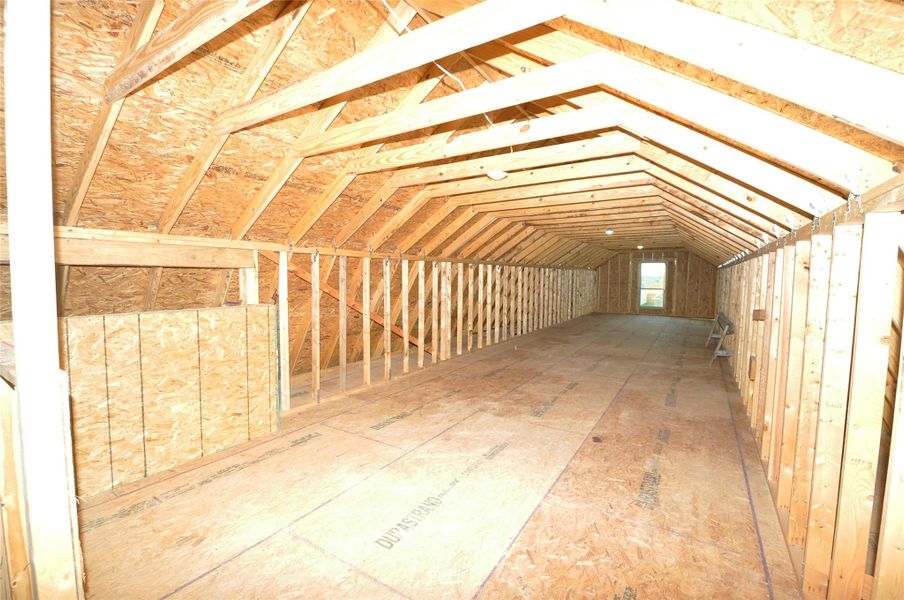 In-progress construction of a new home in , League City, TX (Image 36).