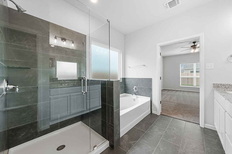Furnished interior view inside a new home in North Point, Temple (Image 7). Furnished interior view inside a new home in North Point, Temple (Image 7).