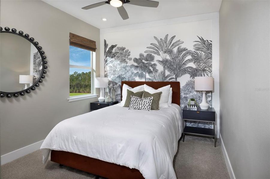 Furnished interior view inside a new home in Wellen Park, Venice (Image 9).