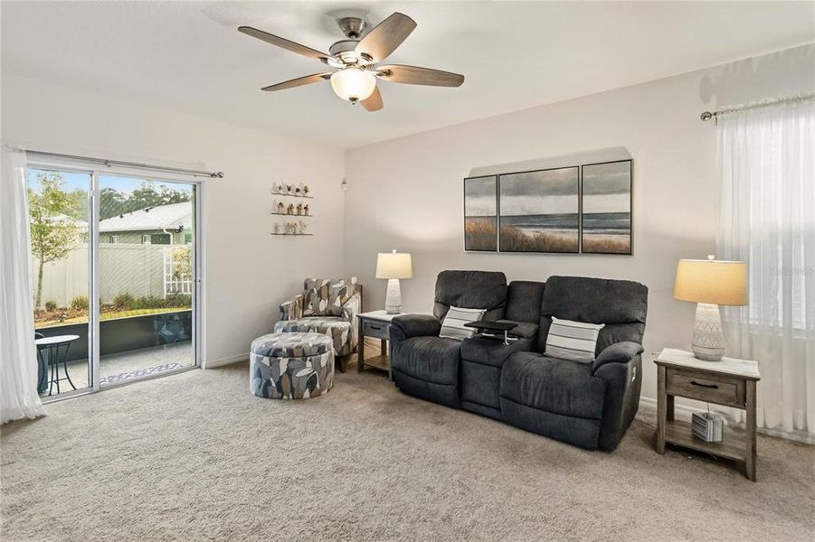 Furnished interior view inside a new home in Harmony West, St. Cloud (Image 7).